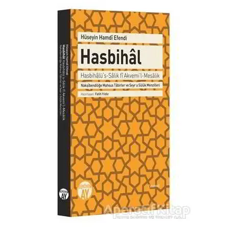 Hasbihal - Hüseyin Hamdi Efendi - Büyüyen Ay Yayınları