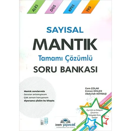 İrem KPSS ALES DGS YKS Sayısal Mantık Çözümlü Soru Bankası