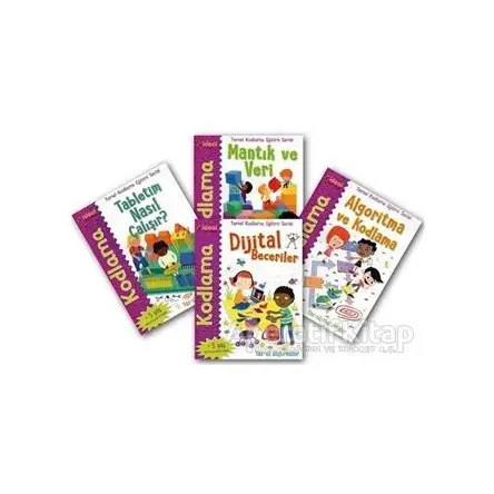 Temel Kodlama Eğitimi Serisi (4 Kitap Takım) - Elbrie De Rock - İdeal Kültür Yayıncılık