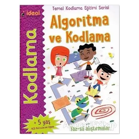 Algoritma ve Kodlama - Temel Kodlama Eğitim Serisi - Elbrie De Rock - İdeal Kültür Yayıncılık