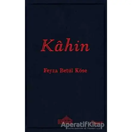 Kahin - Feyza Betül Köse - Endülüs Yayınları