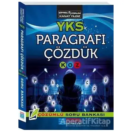 YKS Paragrafı Çözdük Kolaydan Zora Çözümlü Soru Bankası - Kanat Yıldız - Evrensel İletişim Yayınları
