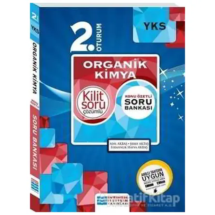 2018 YKS 2. Oturum Organik Kimya Konu Özetli Soru Bankası - Adil Akbaş - Evrensel İletişim Yayınları