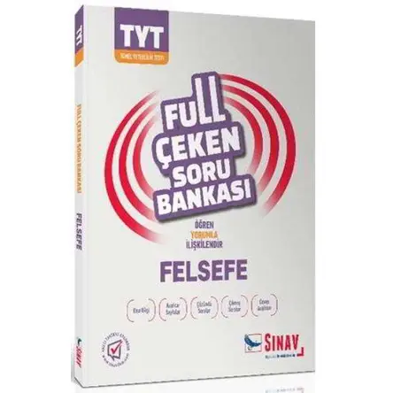 TYT Felsefe Full Çeken Soru Bankası Sınav Dergisi Yayınları