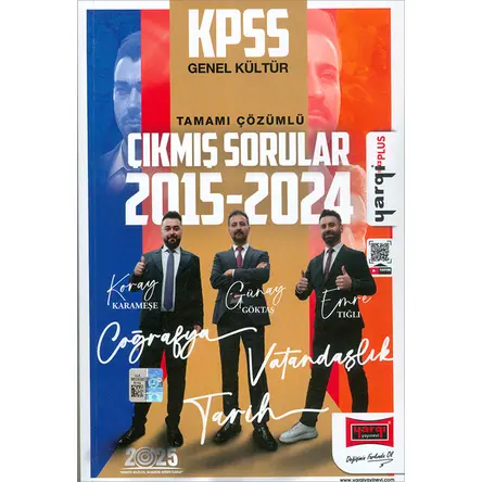 Yargı 2025 KPSS Genel Kültür Konulara Göre Çıkmış Sorular Kitabı