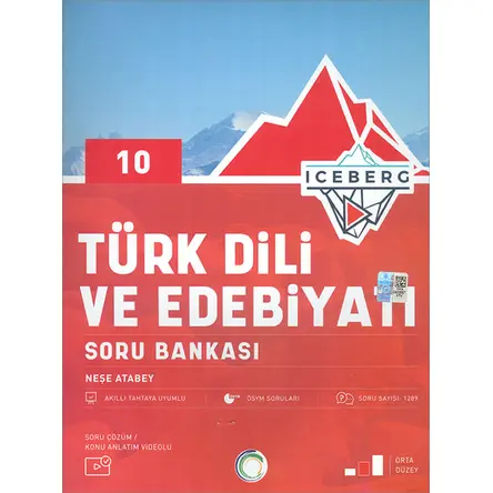 10.Sınıf Iceberg Türk Dili ve Edebiyatı Soru Bankası Okyanus Yayınları