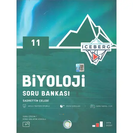 11.Sınıf Iceberg Biyoloji Soru Bankası Okyanus Yayınları