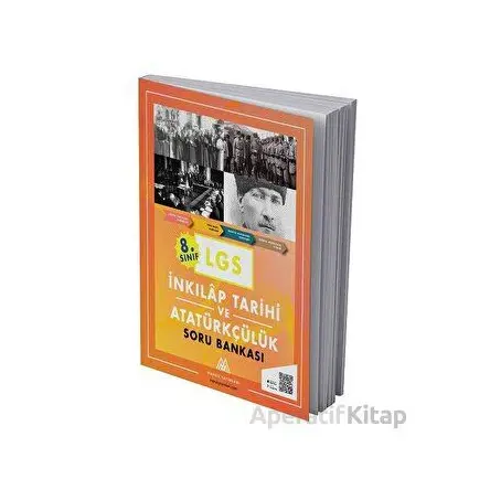 8.Sınıf LGS T.C. İnkılap Tarihi ve Atatürkçülük Soru Bankası Marsis Yayınları