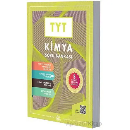 TYT Kimya Soru Bankası Marsis Yayınları