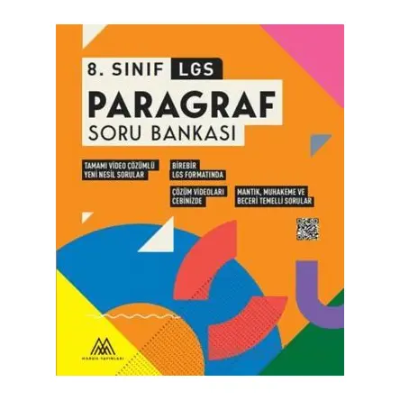 8.Sınıf LGS Paragraf Soru Bankası Marsis Yayınları