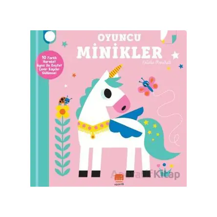 Kaydır ve Gülümse Oyuncu Minikler - Natalie Marshall - Uçan Fil Yayınları