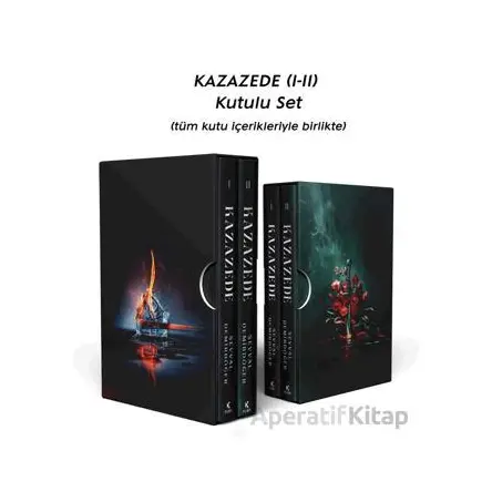 Kazazede – 1 ve 2 (Kutulu Set) - Şevval Demirdöğer - Pukka Yayınları