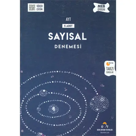 AYT Deneme Sayısal 5 Fasikül Ders Ortamı Yayınları