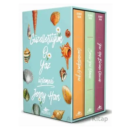 Güzelleştiğim O Yaz Üçlemesi Kutulu Özel Set (3 Kitap) - Jenny Han - Pegasus Yayınları