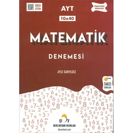 AYT 10 lu Matematik Denemesi Ders Ortamı Yayınları