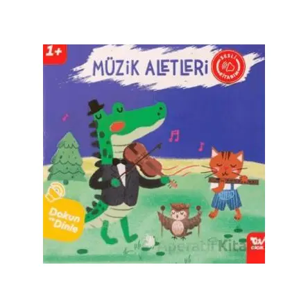 Dokun ve Dinle Sesli Kitabım Müzik Aletleri - Kolektif - Türkiye Diyanet Vakfı Yayınları