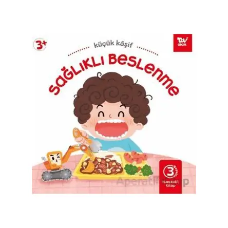 Hareketli Kitap 3d Küçük Kaşif Sağlıklı Beslenme - Kolektif - Türkiye Diyanet Vakfı Yayınları