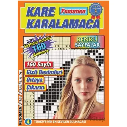 Fenomen Kare Karalamaca 4 - Bertan Kodamanoğlu - Maxi Yayıncılık