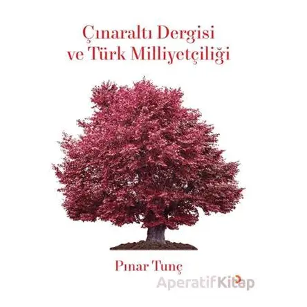 Çınaraltı Dergisi ve Türk Milliyetçiliği - Pınar Tunç - Cinius Yayınları