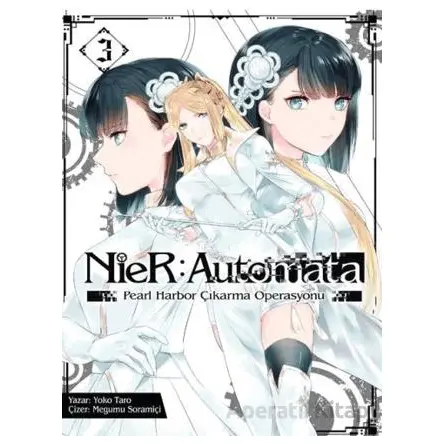 NieR: Automata Cilt 3 - Pearl Harbor Çıkarma Operasyonu - Yoko Taro - Komikşeyler Yayıncılık
