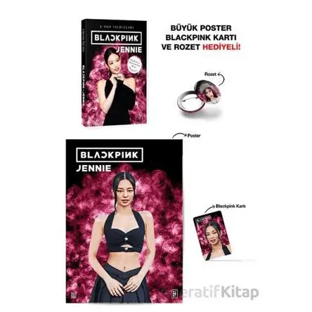 Blackpink Jennie - K-Pop Yıldızları - Cihan Özata - Parodi Yayınları