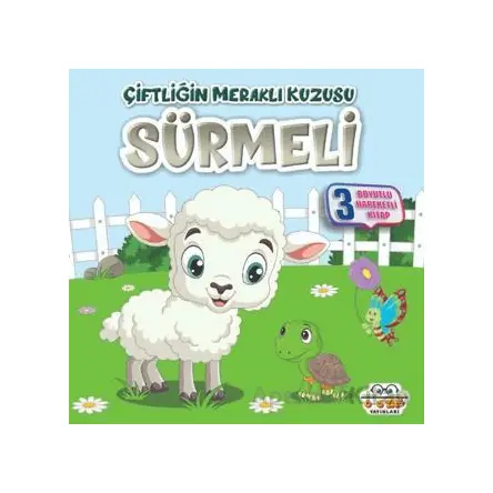 Çiftliğin Meraklı Kuzusu Sürmeli - Benim Canım Çiftliğim - Kolektif - 0-6 Yaş Yayınları