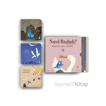 Nasıl Başladı? - Her Şey Seninle Başladı 3 Kitap Set - Ayşe Aydemir - Sincap Kitap