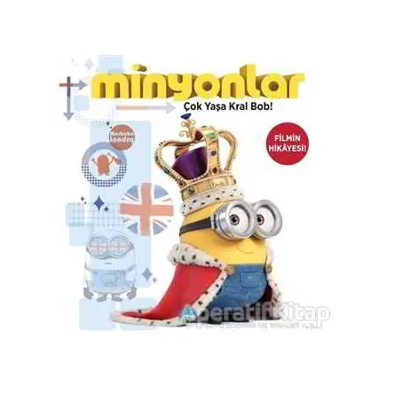 Minyonlar - Çok Yaşa Kral Bob - Lucy Rosen - Martı Çocuk Yayınları
