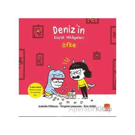 Deniz’in Küçük Hikâyeleri: Öfke - Virginie Limousin - Uçan Fil Yayınları
