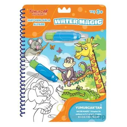 Hayvanlarla Alfabe - Yeni Water Magic - Kolektif - Yumurcak Yayınları