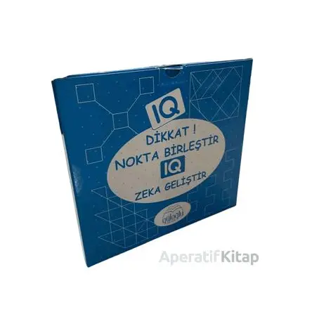 Dikkat! Nokta Birleştir IQ Zeka Geliştir Kutulu (32 Oyun,18 Kart Kalemiyle Beraber Süper Oyun Kartla