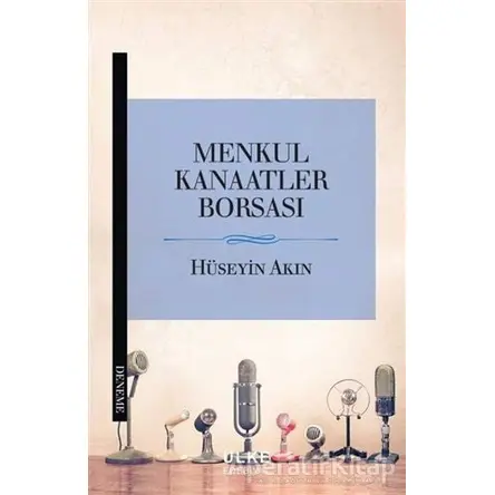 Menkul Kanaatler Borsası - Hüseyin Akın - Ülke Kitapları
