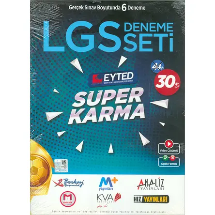 LGS Süper Karma 6 Yayın 6 Deneme Sınavı