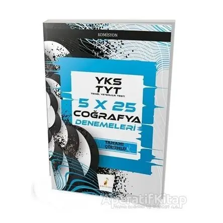 YKS TYT 2019 5X25 Coğrafya Denemeleri - Kolektif - Pelikan Tıp Teknik Yayıncılık