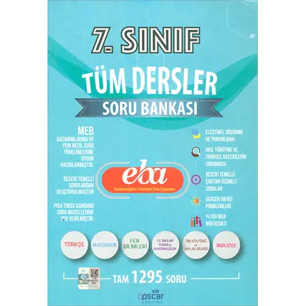 7.Sınıf Tüm Dersler Soru Bankası Oscar Yayınları