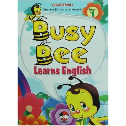 Busy Bee Learns English Book 1 - Kolektif - Şiir Çocuk Yayın Eğitim