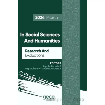 Research And Evaluations In Social Sciences And Humanities - 2024 March