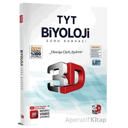 3D Yayınları TYT Biyoloji Soru Bankası