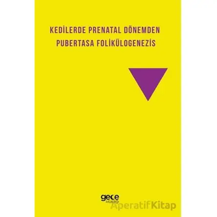 Kedilerde Prenatal Dönemden Pubertasa Folikülogenezis - Ömer Korkmaz - Gece Kitaplığı