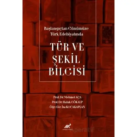 Başlangıçtan Günümüze Türk Edebiyatında Tür ve Şekil Bilgisi