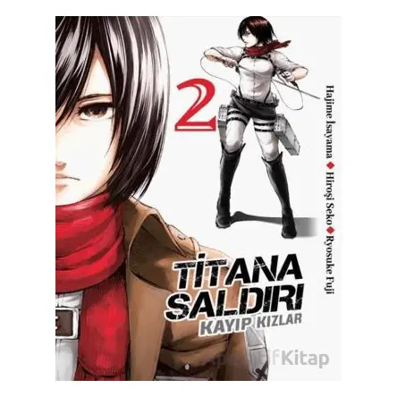 Titana Saldırı - Kayıp Kızlar 2 - Ryosuke Fuji - Komikşeyler Yayıncılık