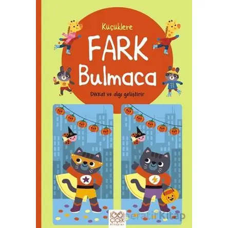 Küçüklere Fark Bulmaca - Matthew Oldham - 1001 Çiçek Kitaplar