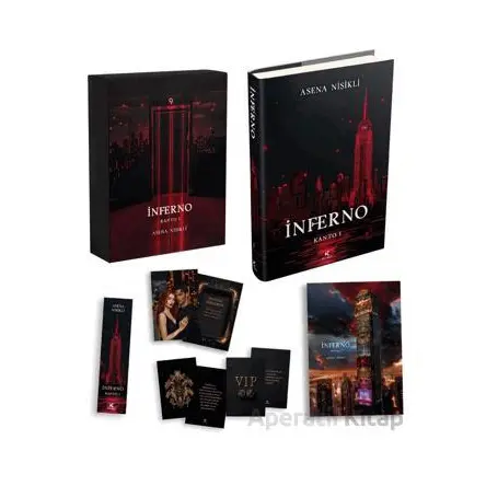 İnferno - 1 (Ciltli Kutulu Set) - Asena Nişikli - Pukka Yayınları
