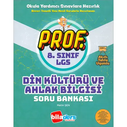 8. Sınıf LGS Prof Din Kültürü ve Ahlak Bilgisi Soru Bankası Biladers Yayıncılık