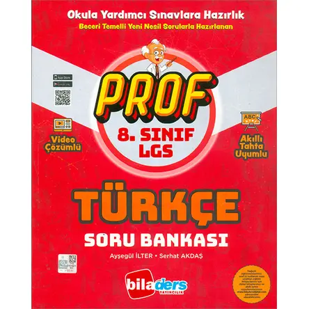 8. Sınıf LGS Prof Türkçe Soru Bankası Biladers Yayıncılık