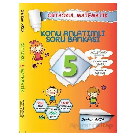 5.Sınıf Matematik Konu Anlatımlı Soru Bankası Emin Yayınları (2024 Öncesi Müfredat)