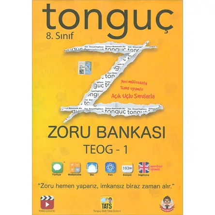 Tonguç 8.Sınıf Teog-1 Zoru Bankası (Kampanyalı)