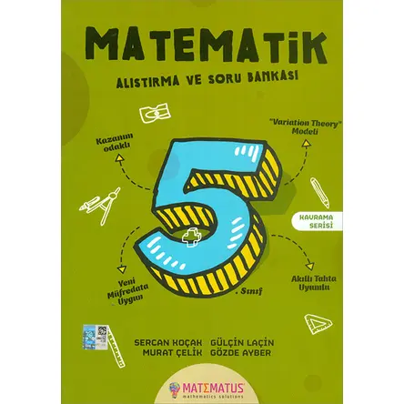 5. Sınıf Matematik Alıştırma ve Soru Bankası Matematus Yayınları (2024 Öncesi Müfredat)