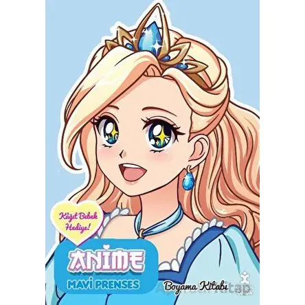 Anime Mavi Prenses Boyama Kitabı - Kolektif - Doğan Çocuk