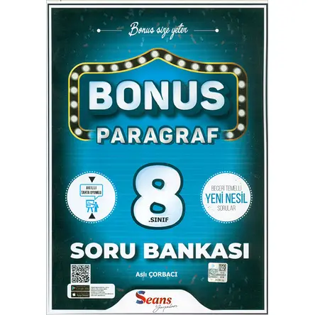 8.Sınıf Lgs Paragraf Soru Bankası Bonus Serisi Seans Yayınları